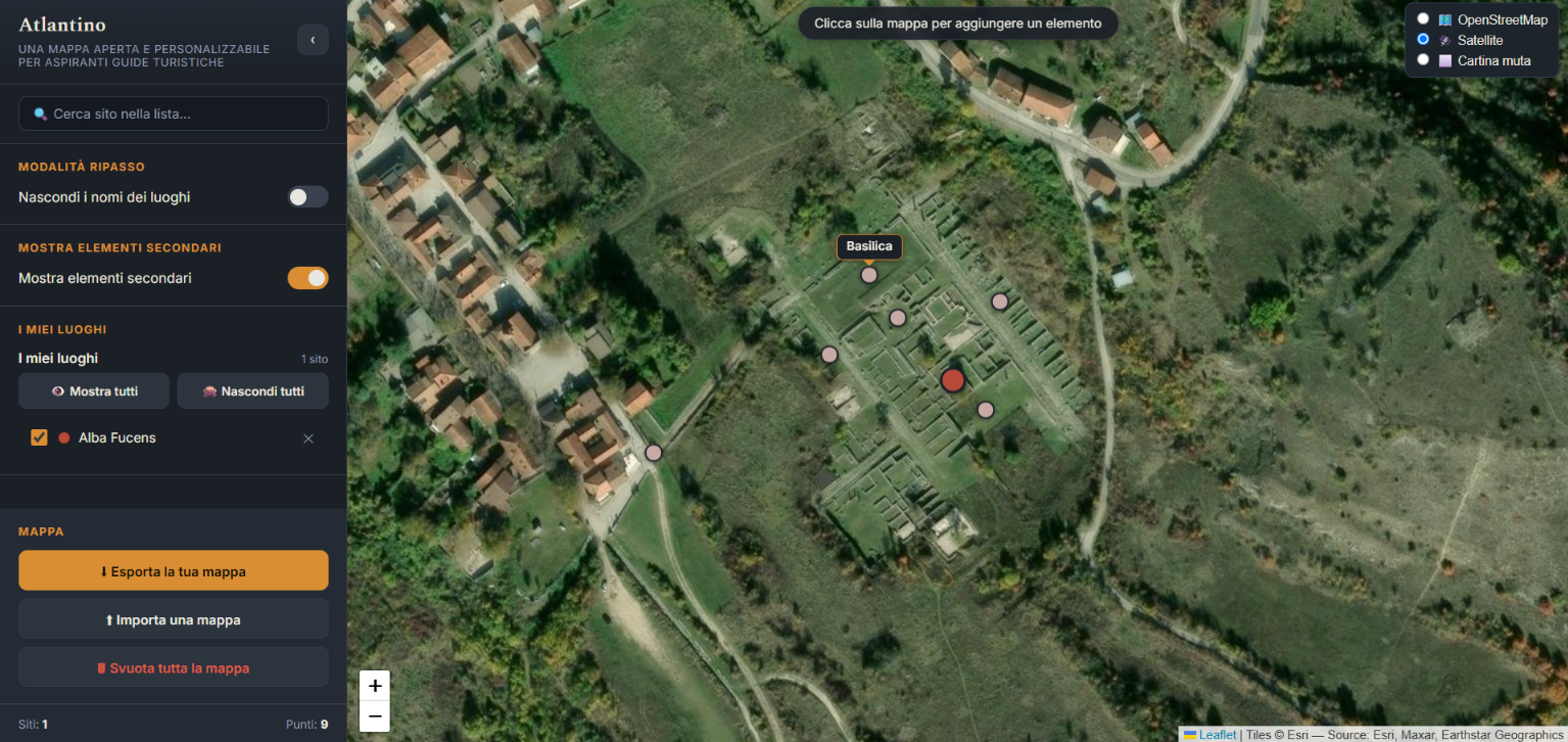 Screenshot esemplare.